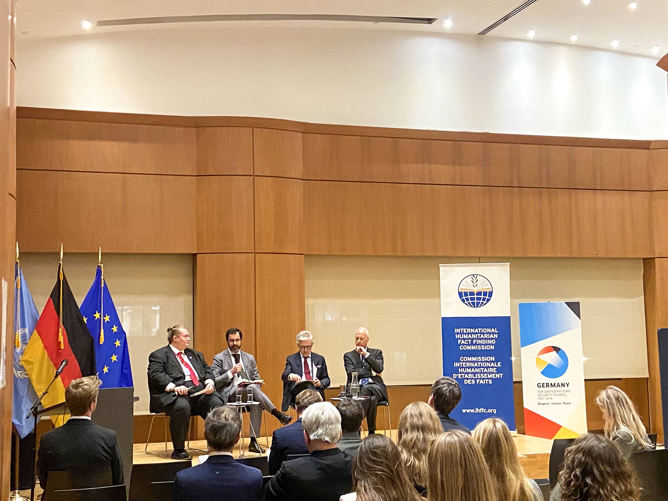 Panelists included Mateus Kowalski, member of the IHFFC